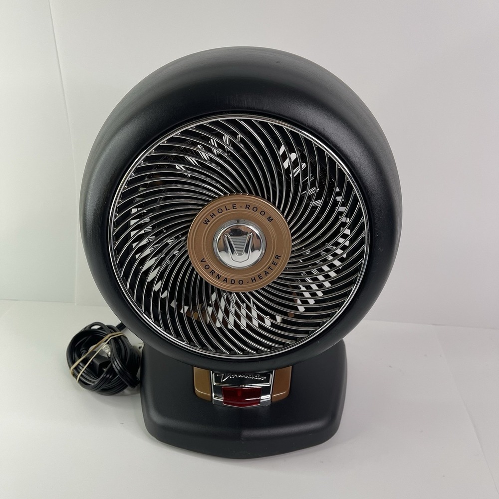 Vornado VHEAT Whole Room Space Heater – Black Copper Color Retro Style